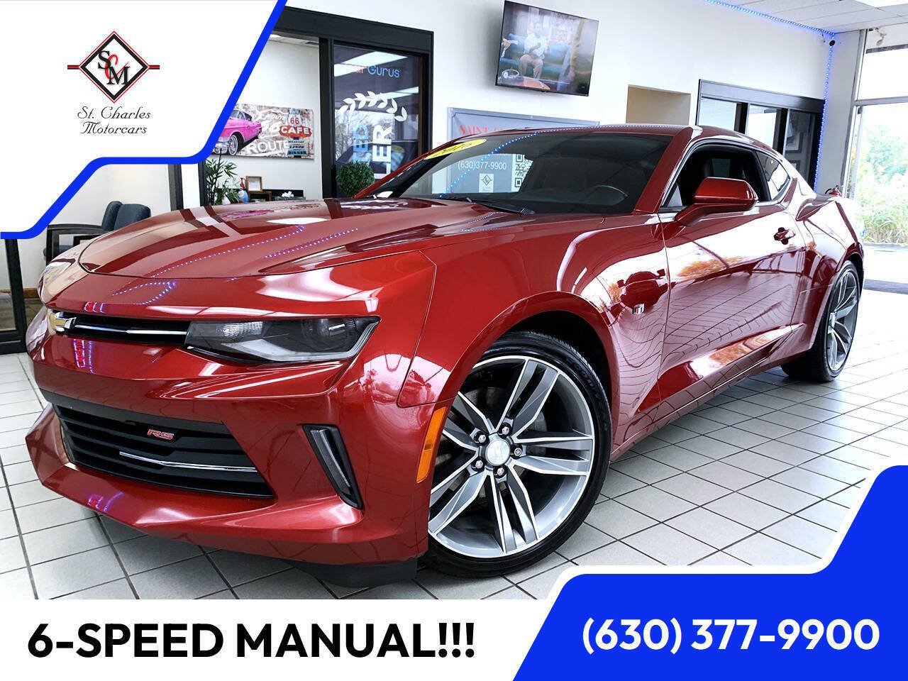 Used 2016 Chevrolet Camaro LT w/ RS Package RWD image 1
