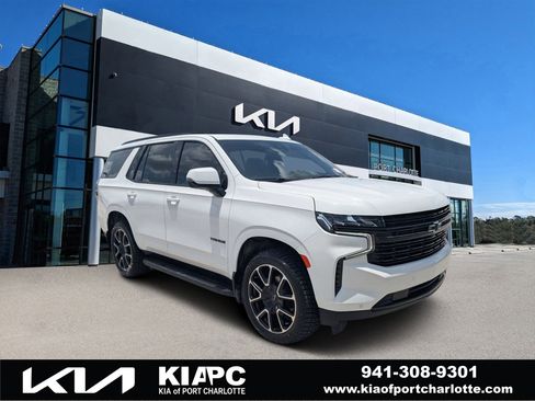 Used 2023 Chevrolet Tahoe RST w/ Luxury Package RWD image 1