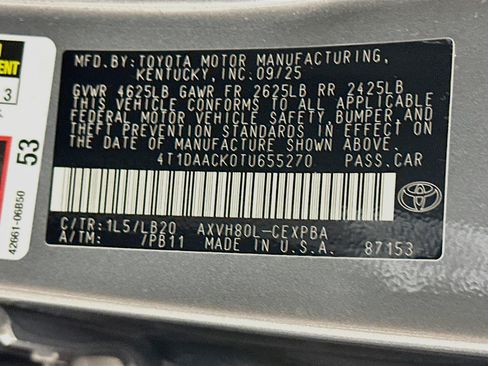 Used 2026 Toyota Camry XSE FWD image 12
