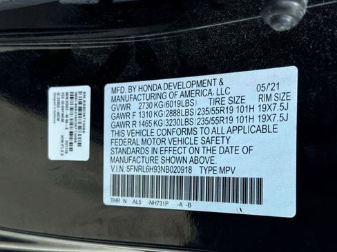 Used 2022 Honda Odyssey Elite image 39