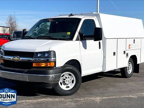 New 2025 Chevrolet Express 3500 w/ Power Convenience Package RWD image 1