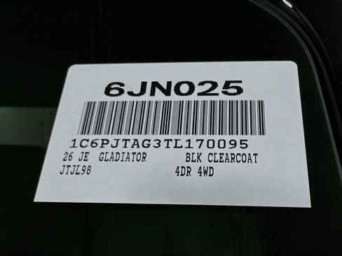 New 2026 Jeep Gladiator Sport AWD/4WD image 18
