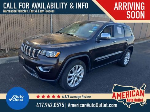 Used 2017 Jeep Grand Cherokee Limited RWD image 1