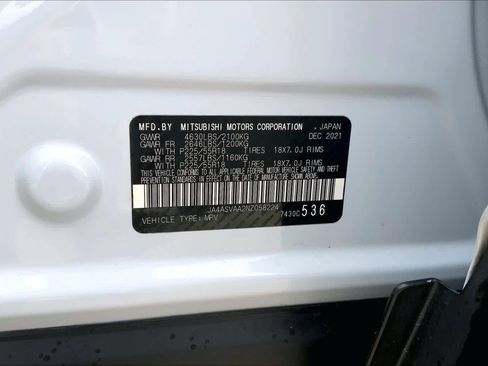 Used 2022 Mitsubishi Eclipse Cross LE FWD image 32