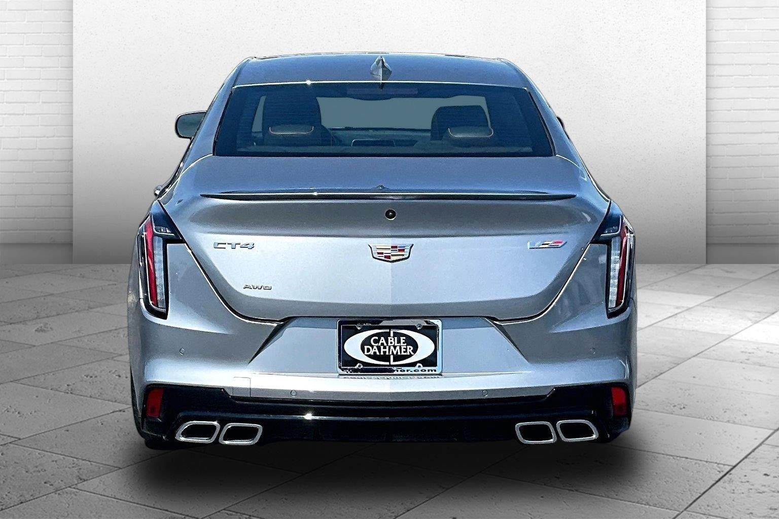 Certified 2025 Cadillac CT4 V w/ Navigation Package AWD/4WD image 3