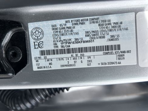 Used 2019 Ford F150 XLT w/ Trailer Tow Package image 32