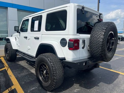 Used 2021 Jeep Wrangler Unlimited Sahara w/ LED Lighting Group AWD/4WD image 3