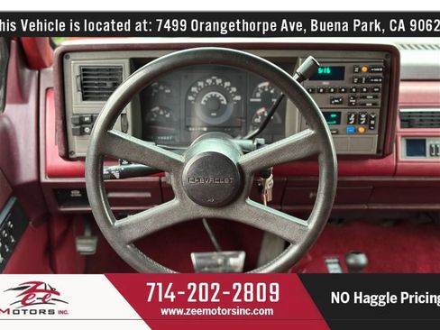 Used 1989 Chevrolet Silverado 3500 4x4 Extended Cab image 19