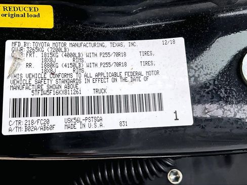 Used 2019 Toyota Tundra SR5 w/ SR5 Upgrade Package AWD/4WD image 34