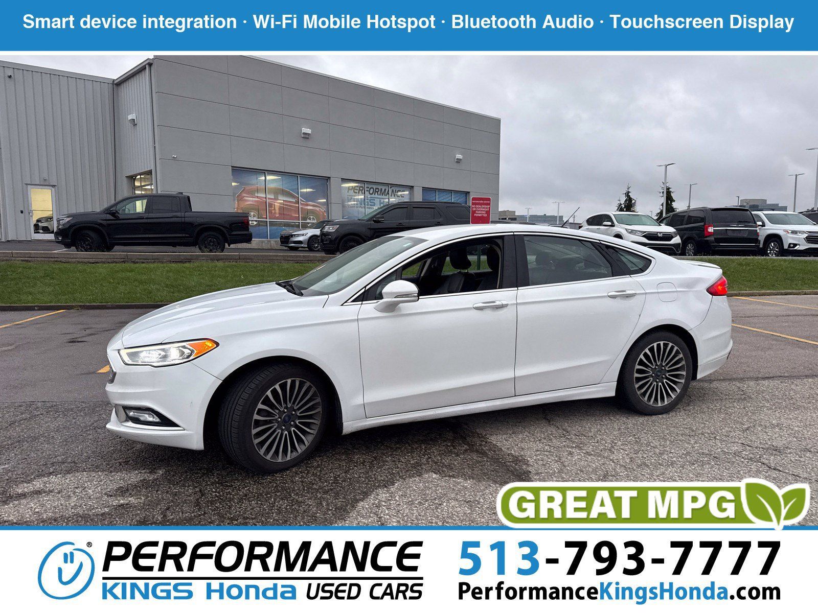Used 2017 Ford Fusion Titanium FWD image 1