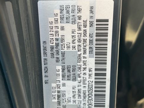 Used 2022 MAZDA CX-5 Carbon Edition image 13