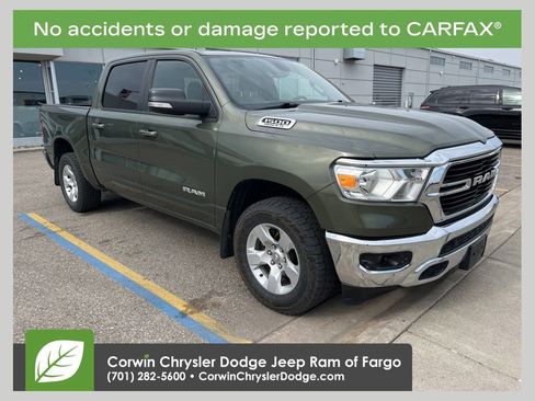 Used 2021 RAM 1500 Big Horn AWD/4WD image 1