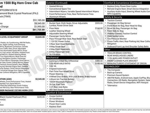 Used 2024 RAM 1500 Big Horn AWD/4WD image 5