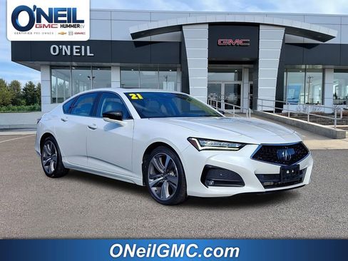 Used 2021 Acura TLX Advance image 1