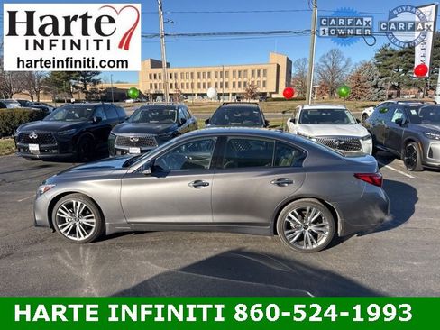 Certified 2023 INFINITI Q50 Sensory image 8