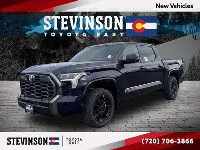 New 2026 Toyota Tundra Platinum