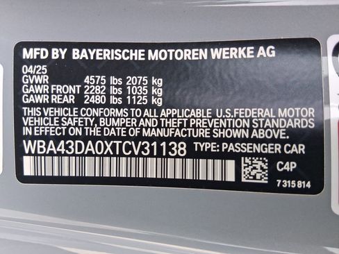 Used 2026 BMW 430i Coupe w/ M Sport Package image 18