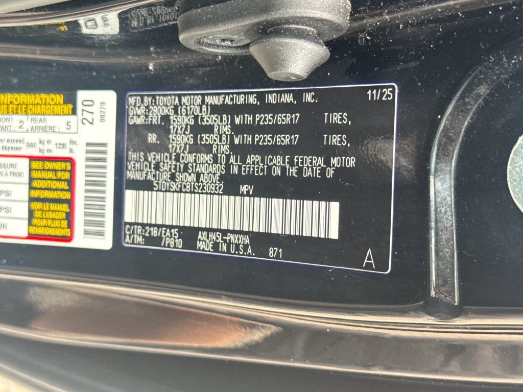 Used 2026 Toyota Sienna XLE AWD/4WD image 46
