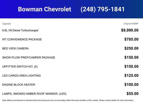 New 2026 Chevrolet Silverado 3500 W/T w/ WT Convenience Package image 4