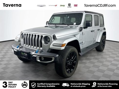 Used 2023 Jeep Wrangler Unlimited Sahara w/ Cold Weather Group AWD/4WD image 1