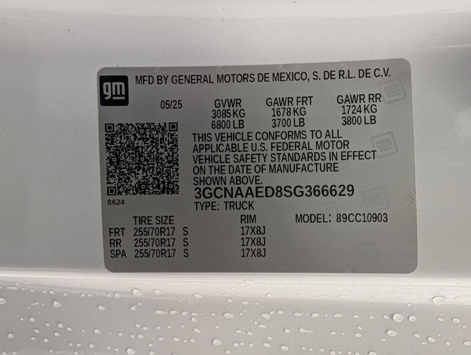 Certified 2025 Chevrolet Silverado 1500 W/T RWD image 25