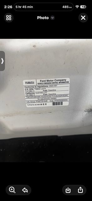 Used 2023 Ford F150 Lariat w/ Equipment Group 502A High AWD/4WD image 4