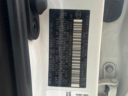 Used 2024 Toyota Camry LE FWD image 9