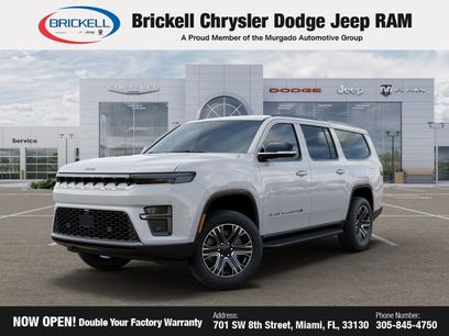 New 2026 Jeep Grand Wagoneer L 4WD w/ 8-Passenger Seating Package