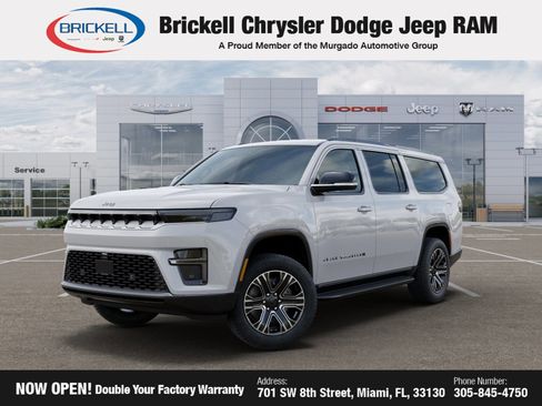 New 2026 Jeep Grand Wagoneer L 4WD w/ 8-Passenger Seating Package image 1