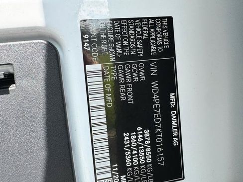 Used 2019 Mercedes-Benz Sprinter 144 image 37