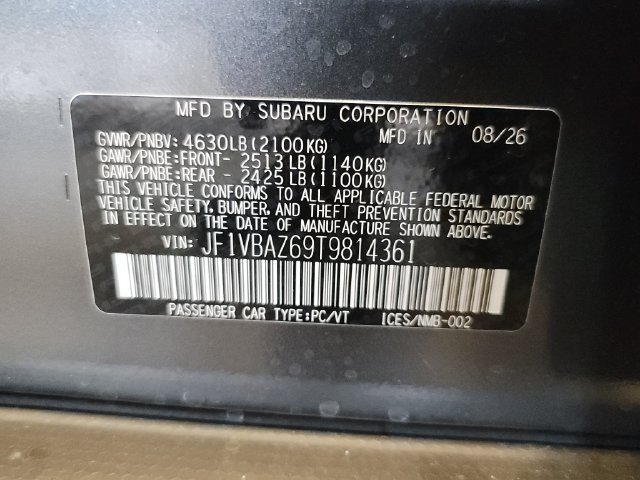 New 2026 Subaru WRX tS AWD/4WD image 35