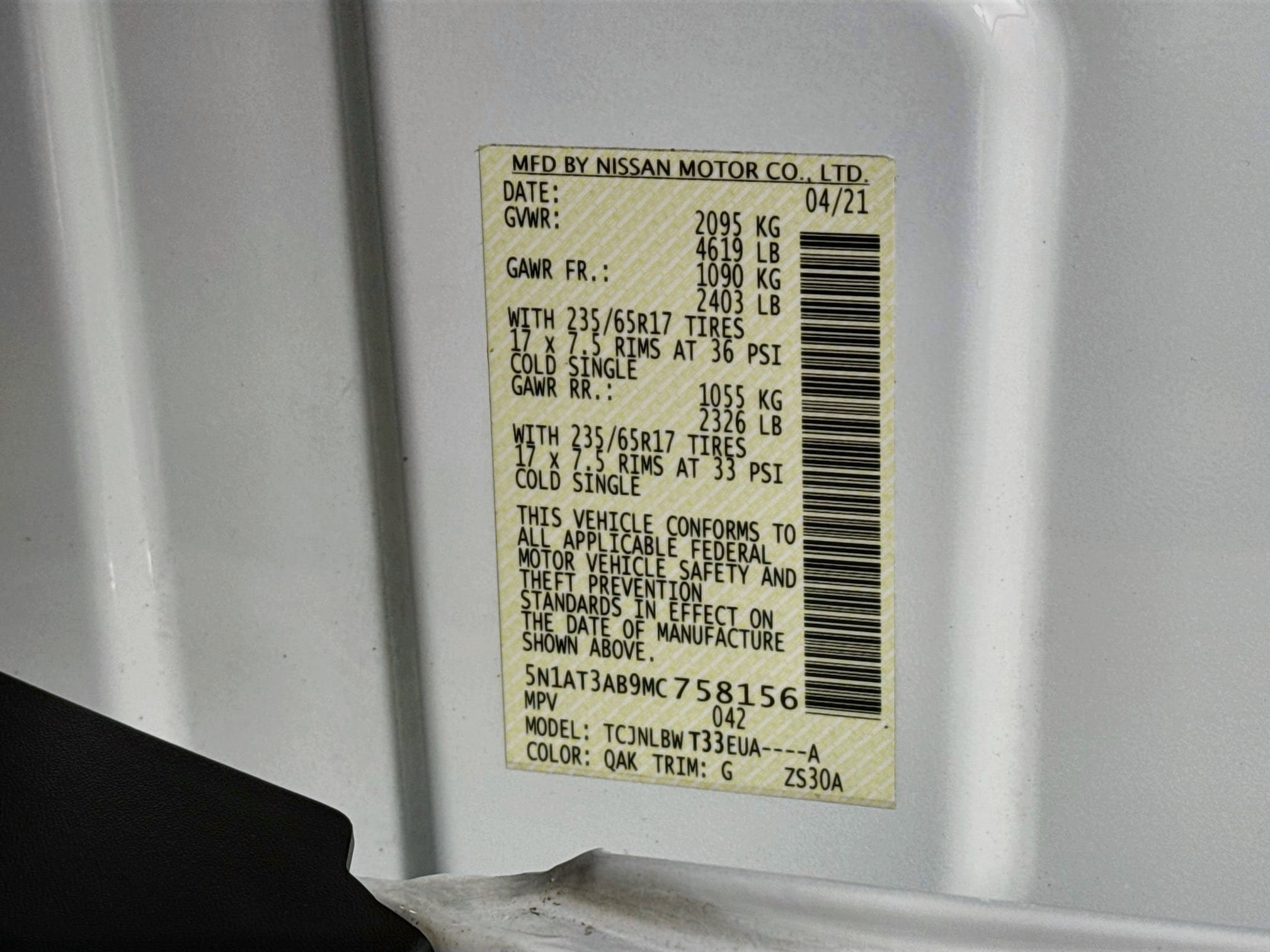 Used 2021 Nissan Rogue S AWD/4WD image 27