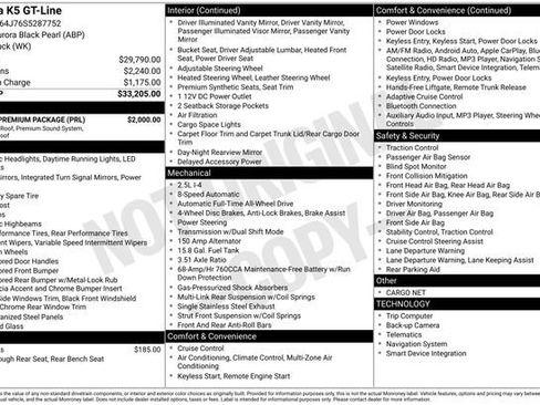 Used 2025 Kia K5 GT-Line w/ GT-Line Premium Package image 33