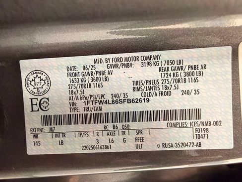 Used 2025 Ford F150 Tremor w/ Tow/Haul Package AWD/4WD image 54