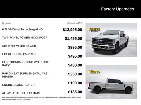 Used 2024 Ford F350 Platinum w/ FX4 Off-Road Package image 13