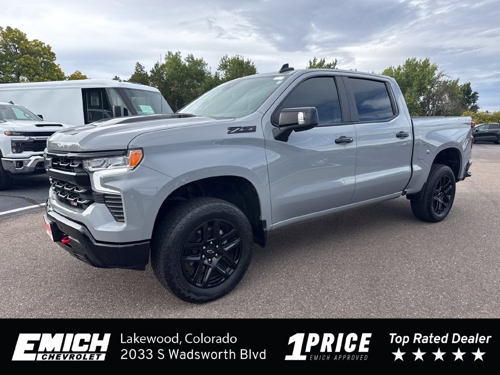 Used 2024 Chevrolet Silverado 1500 LT Trail Boss w/ LT Trail Boss Premium Package AWD/4WD 360° Tour