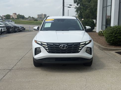 Certified 2022 Hyundai Tucson Blue w/ Cargo Package AWD/4WD image 19