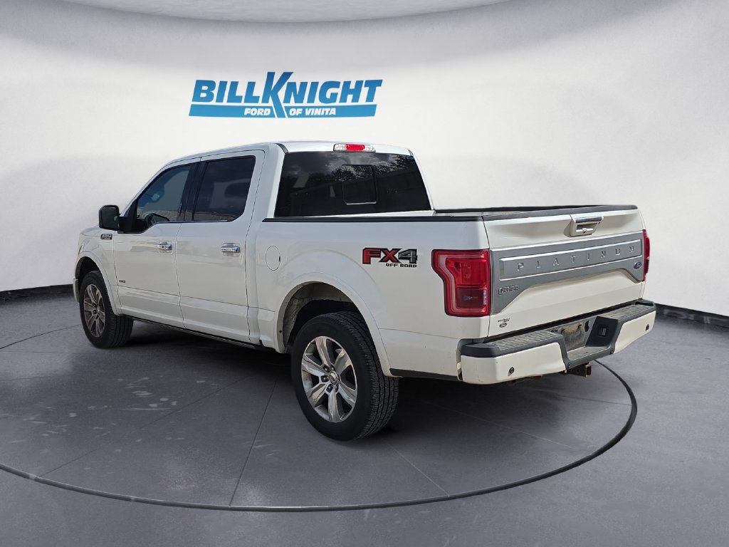 Used 2015 Ford F150 Platinum w/ Equipment Group 701A Luxury AWD/4WD image 3