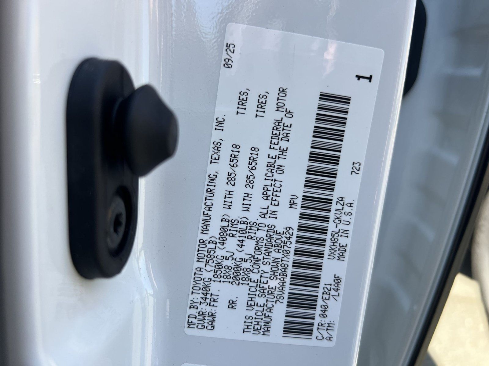 New 2026 Toyota Sequoia TRD Pro w/ Tow Technology Package AWD/4WD image 22
