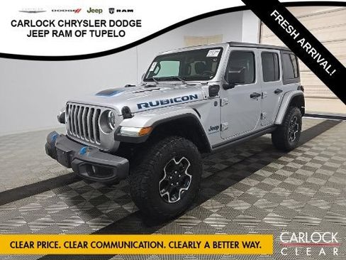 Used 2023 Jeep Wrangler Unlimited Rubicon 4xe w/ Cold Weather Group AWD/4WD image 1