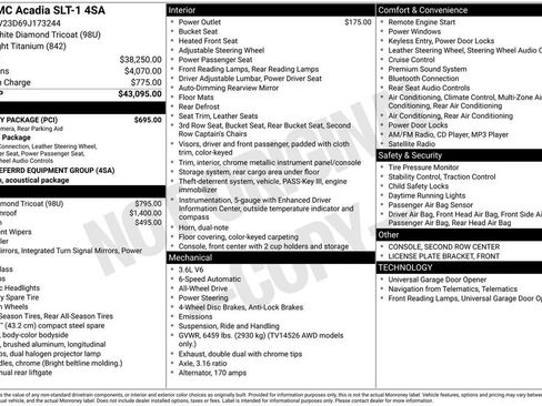 Used 2009 GMC Acadia SLT w/ Visibility Package image 11