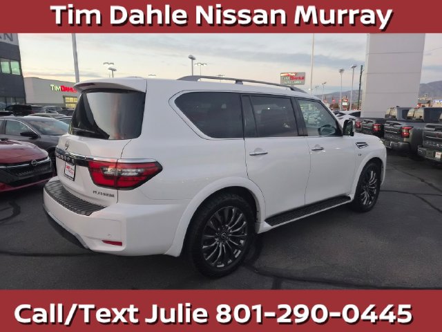 Used 2021 Nissan Armada Platinum w/ Captain's Chairs Package AWD/4WD image 13