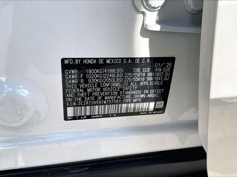 New 2026 Honda HR-V Sport image 22