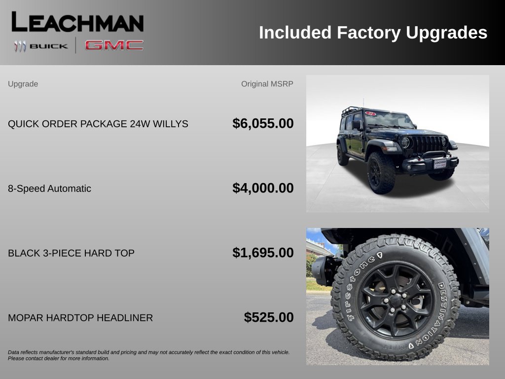 Used 2022 Jeep Wrangler Unlimited Sport AWD/4WD image 10