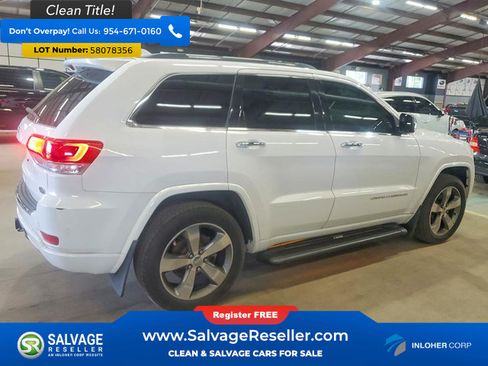 Used 2014 Jeep Grand Cherokee Overland w/ Advanced Technology Group AWD/4WD image 4