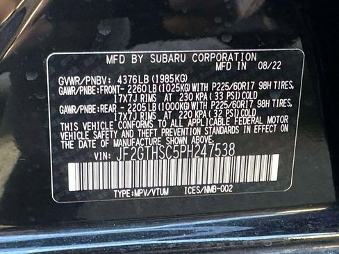 Certified 2023 Subaru Crosstrek 2.5i Sport image 14