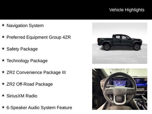Certified 2023 Chevrolet Colorado ZR2 w/ ZR2 Convenience Package III AWD/4WD image 16