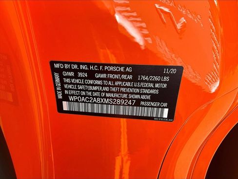 Certified 2021 Porsche 718 Cayman GT4 RWD image 34
