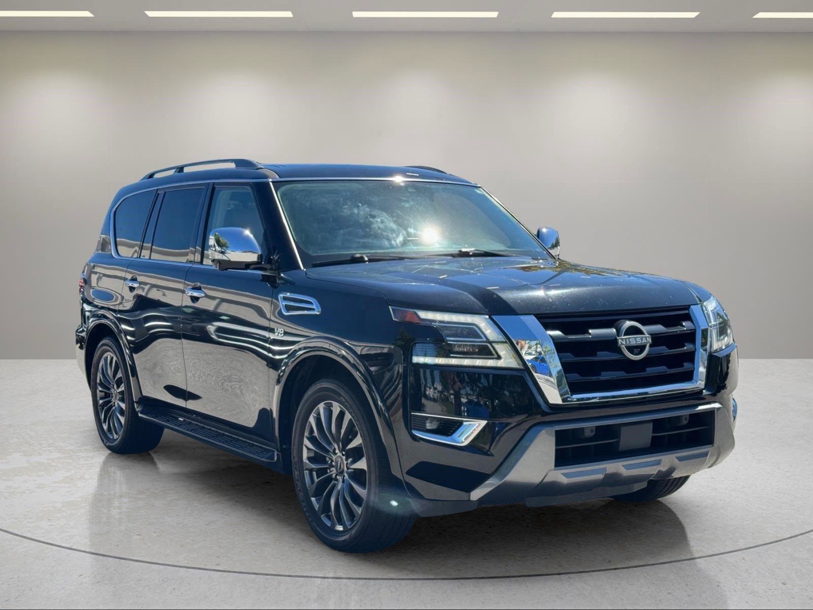 Used 2021 Nissan Armada Platinum w/ Captain's Chairs Package RWD image 6