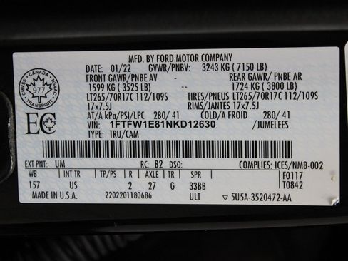 Used 2022 Ford F150 XLT image 60